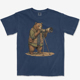 Bear Photographer Heavyweight Tee
