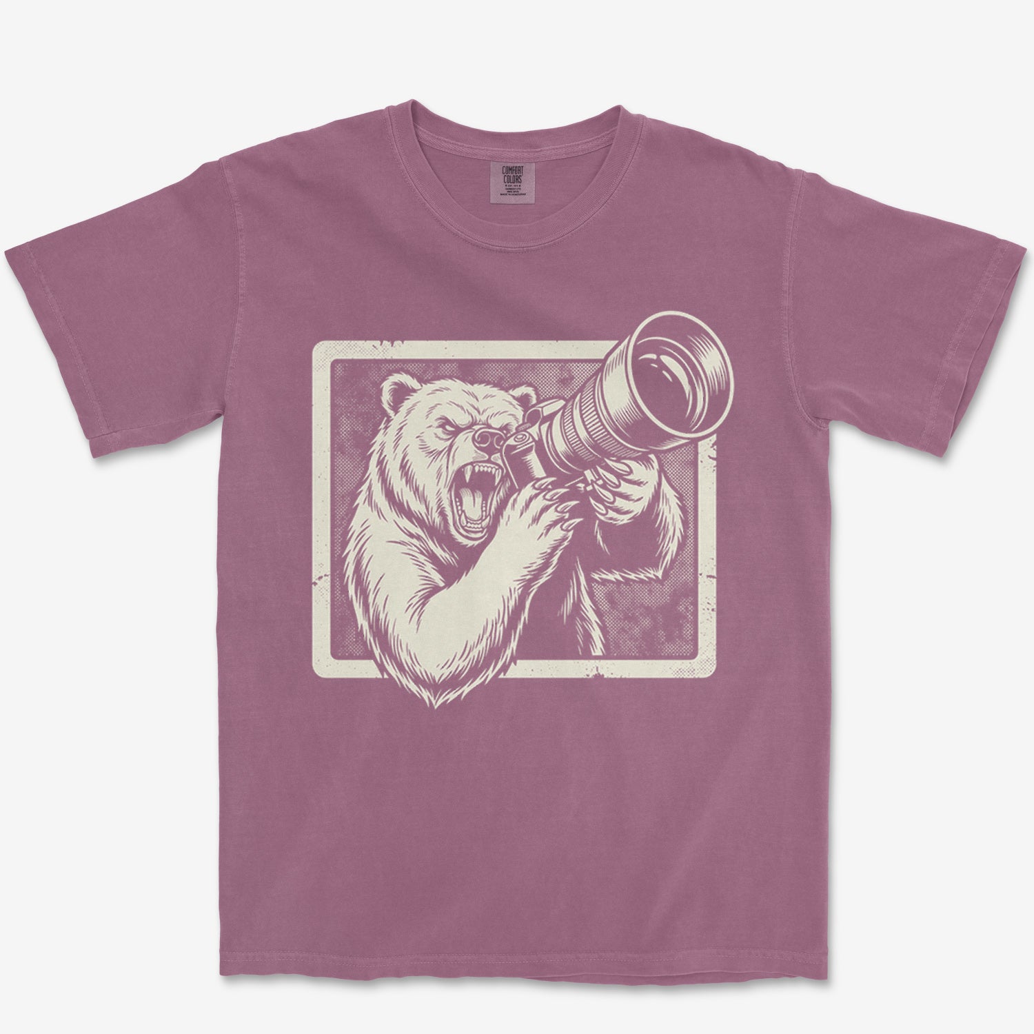 Bearly In Focus Heavyweight Tee