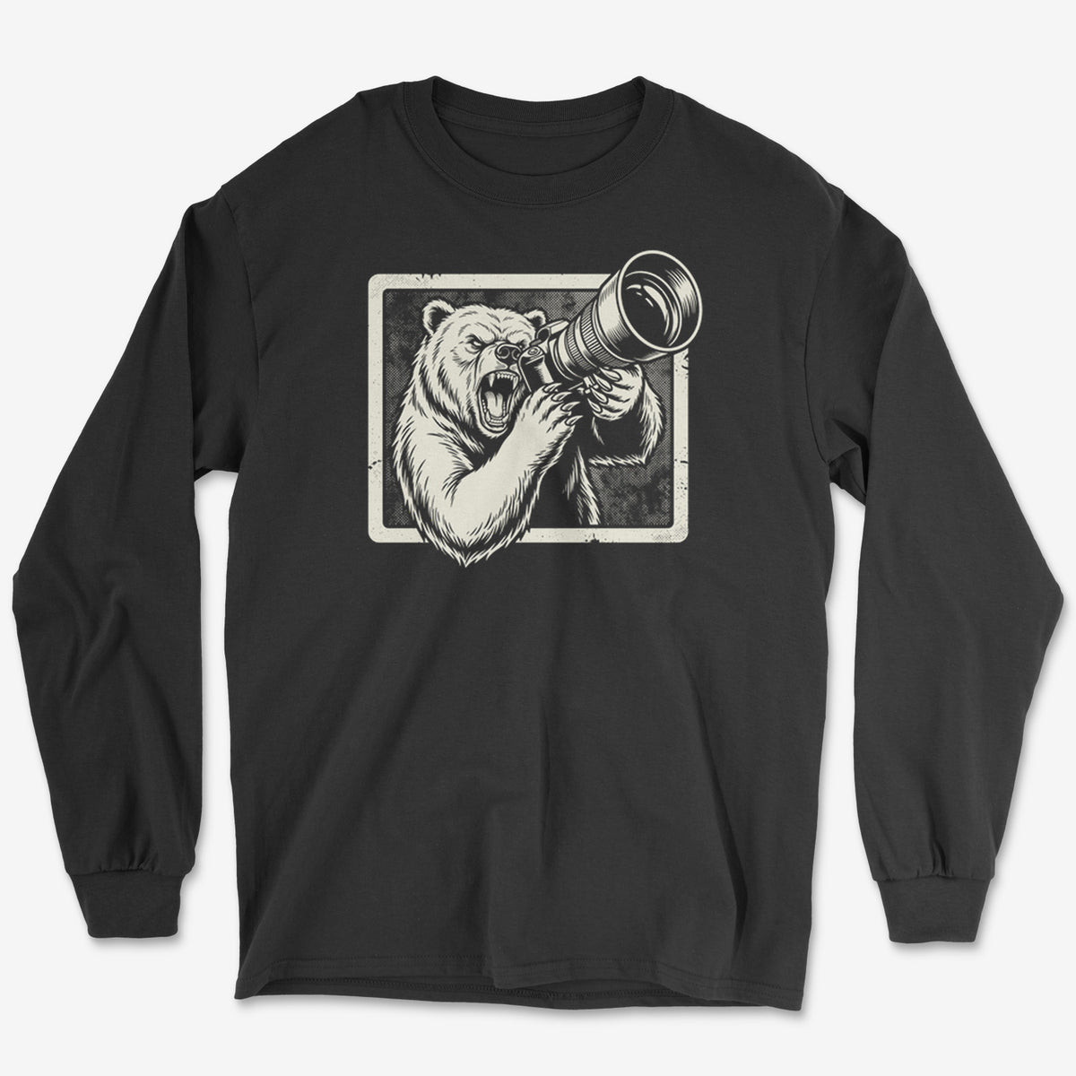 Bearly In Focus Long Sleeve Tee