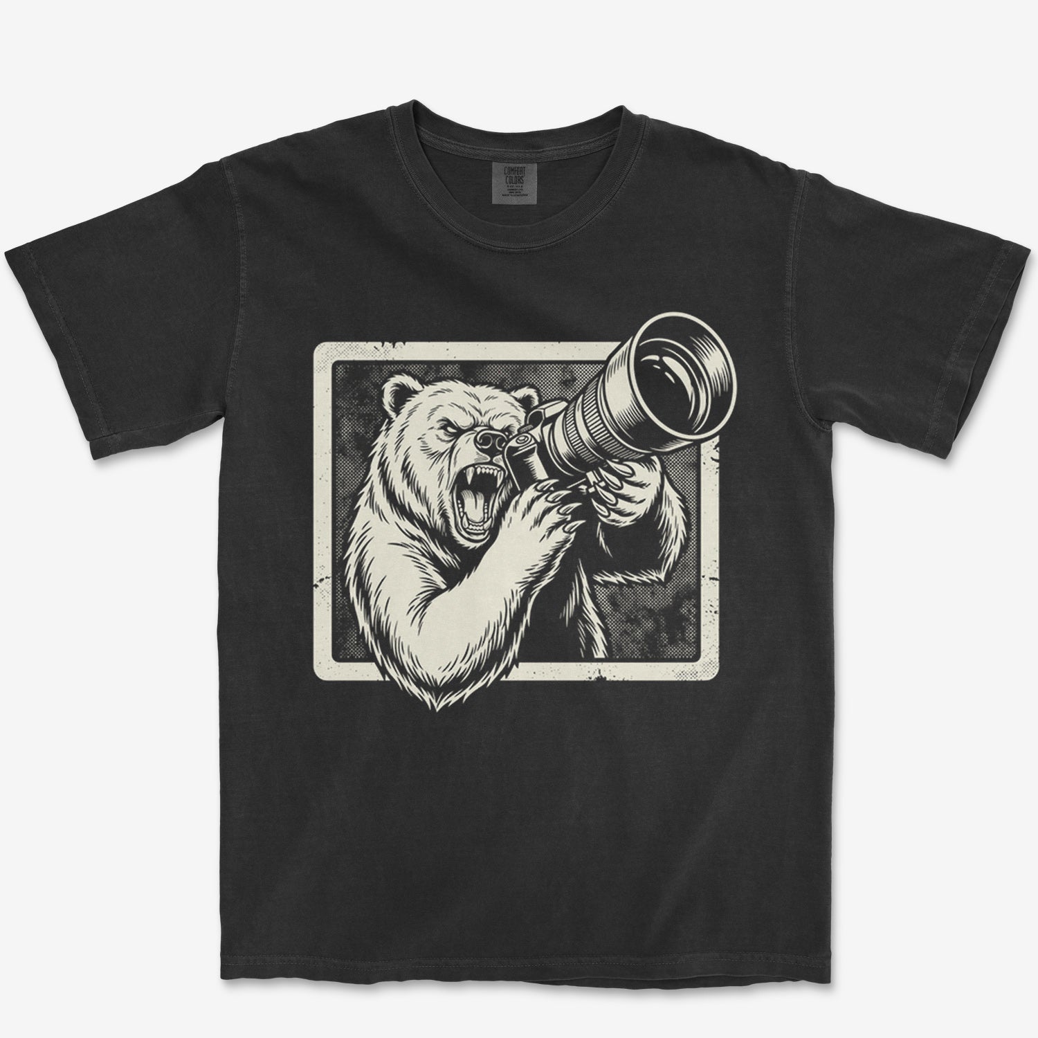 Bearly In Focus Heavyweight Tee