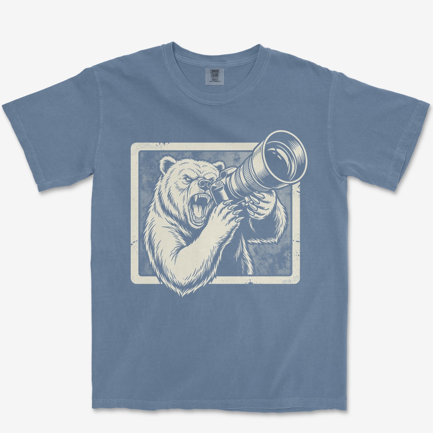 Bearly In Focus Heavyweight Tee