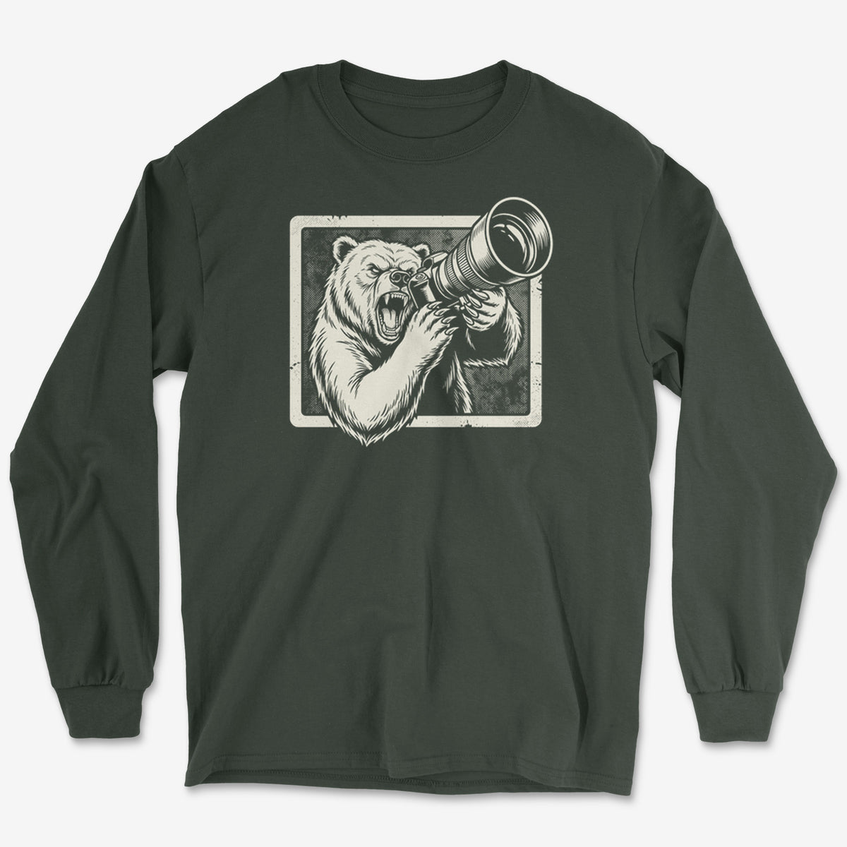 Bearly In Focus Long Sleeve Tee