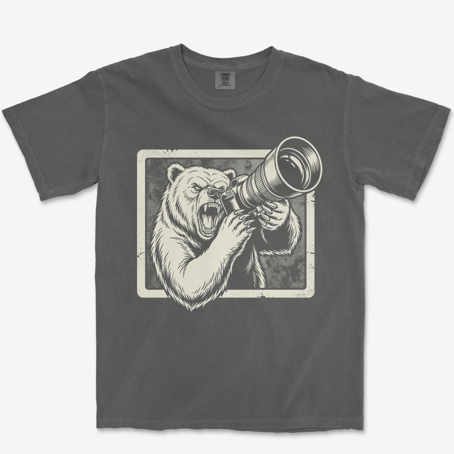 Bearly In Focus Heavyweight Tee