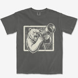 Bearly In Focus Heavyweight Tee