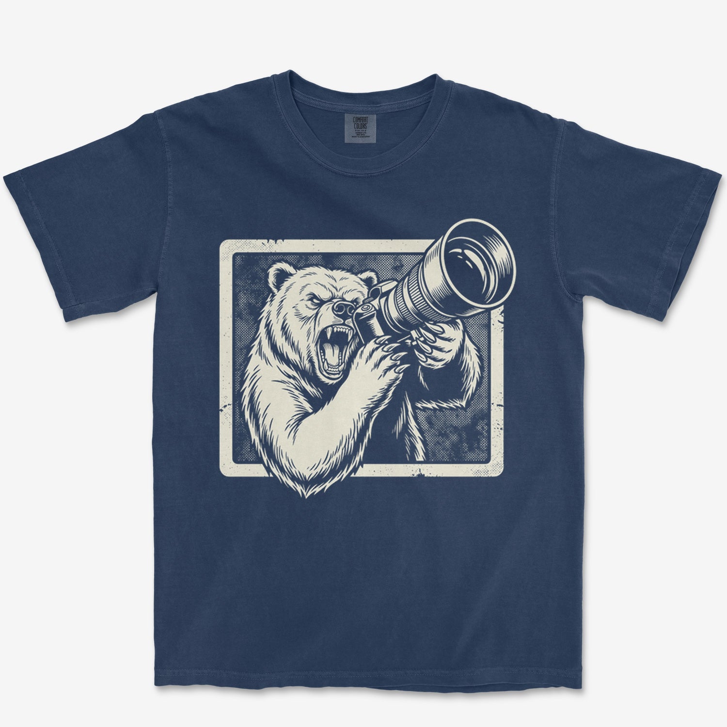 Bearly In Focus Heavyweight Tee