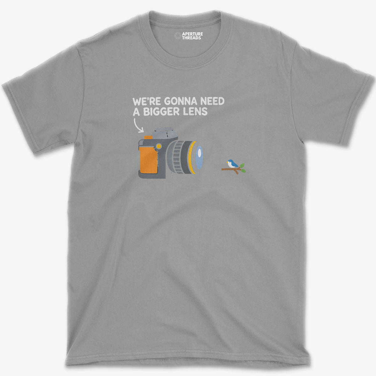 Bigger Lens T-Shirt — sport grey