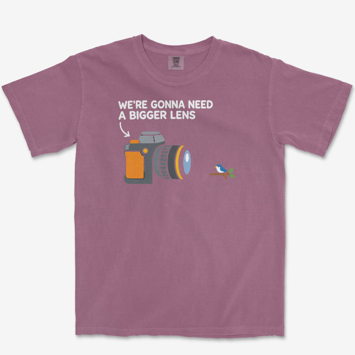 Bigger Lens Tee — berry