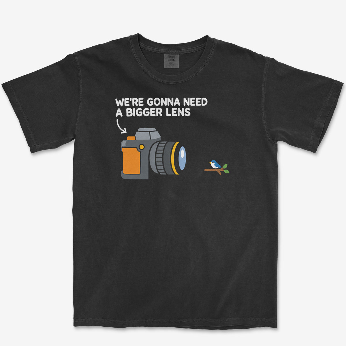 Bigger Lens Tee — black