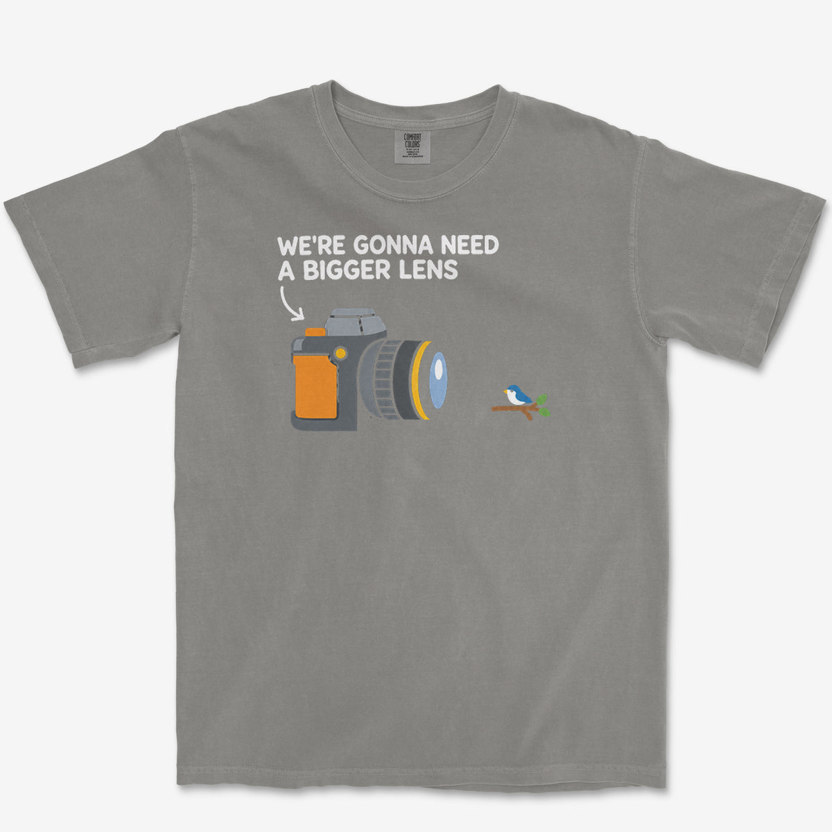 Bigger Lens Tee — grey