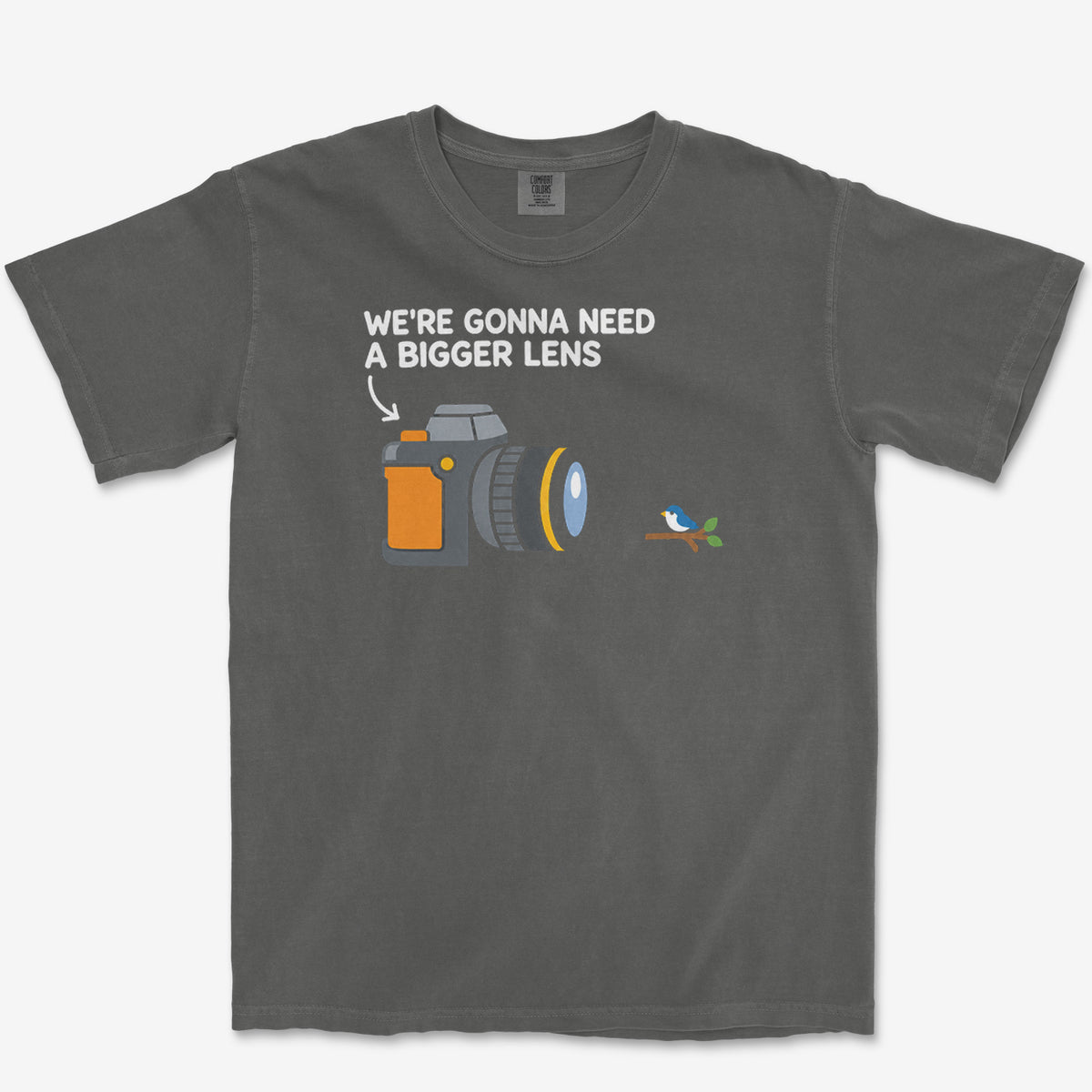 Bigger Lens Tee — pepper