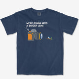 Bigger Lens Tee — true navy