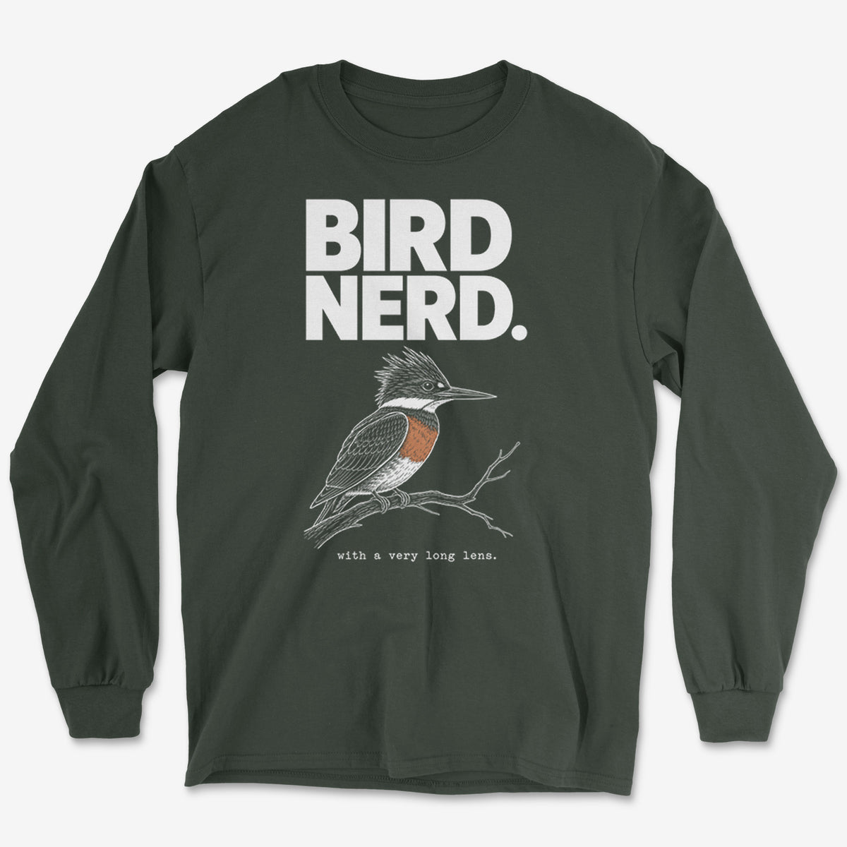 Bird Nerd Long Sleeve Tee