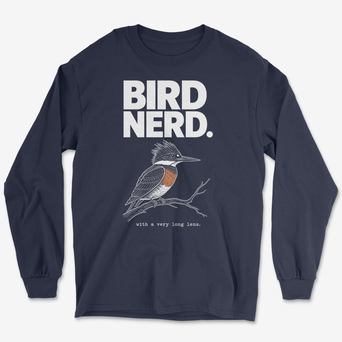 Bird Nerd Long Sleeve Tee