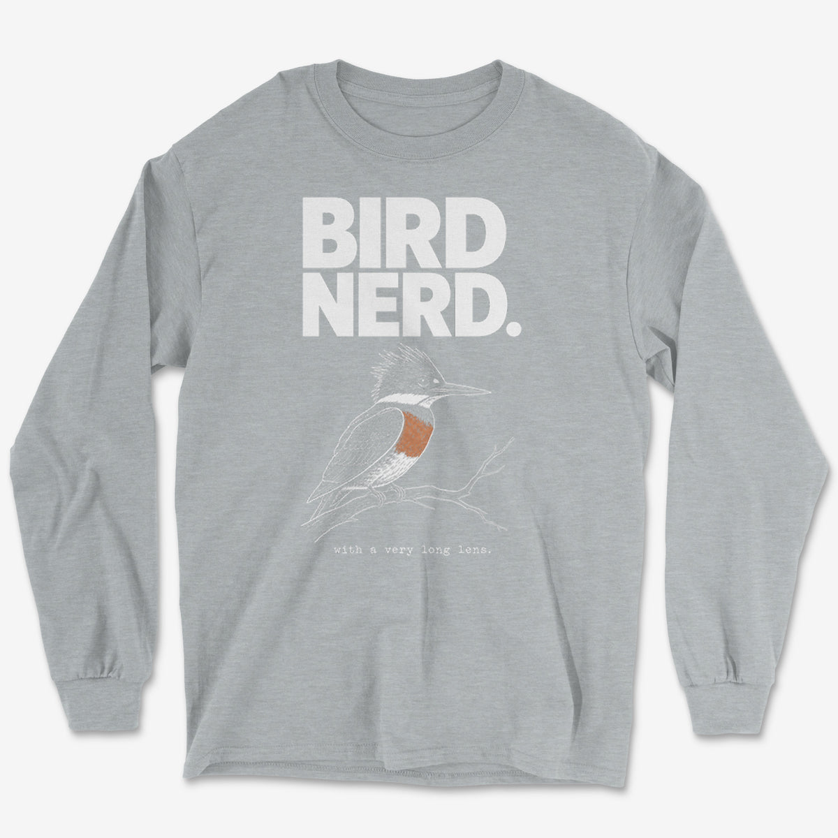 Bird Nerd Long Sleeve Tee