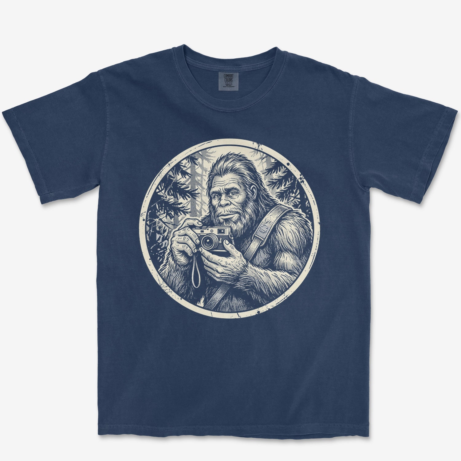 Blurry By Nature Heavyweight Tee