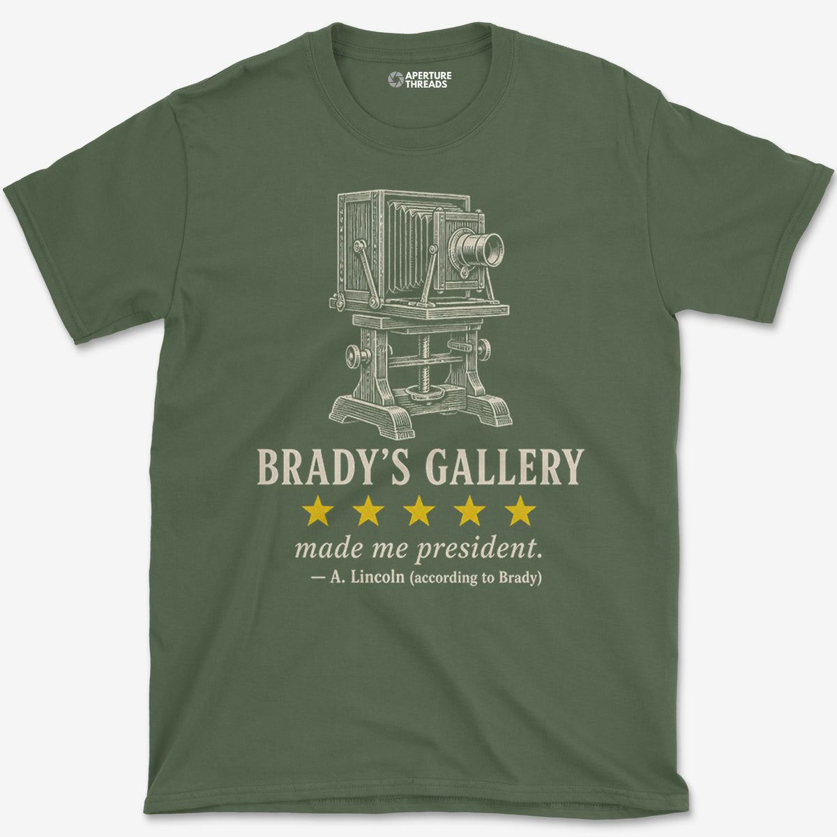 Brady's Gallery According To Brady T-Shirt