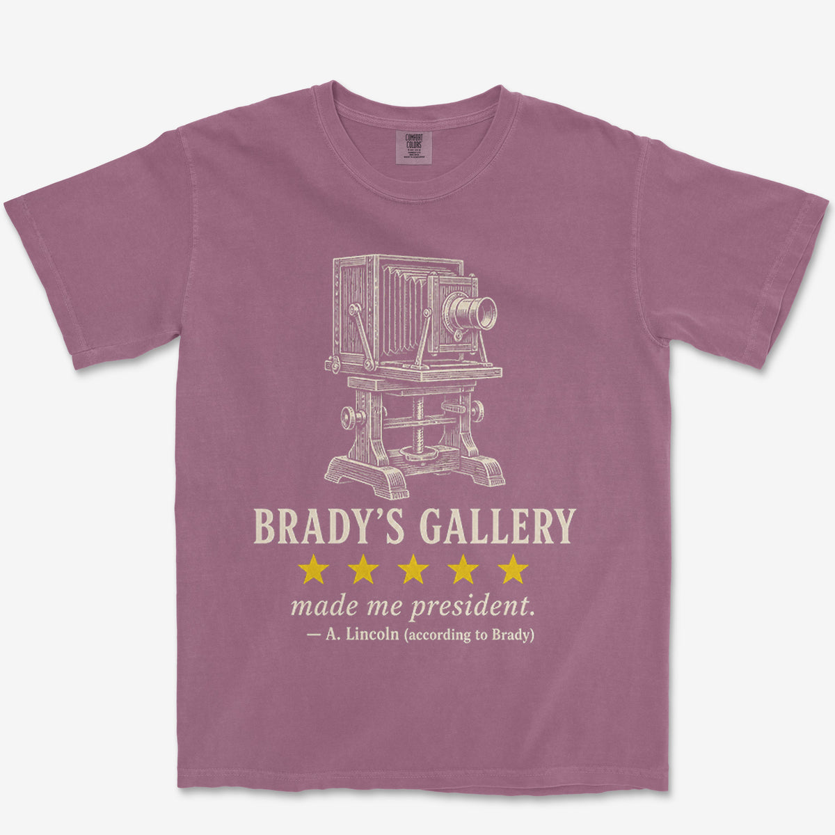 Brady's Gallery According To Brady Heavyweight Tee