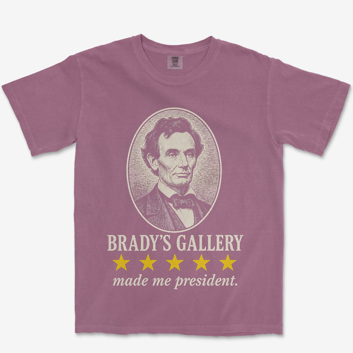Brady's Gallery Made Me President Heavyweight Tee