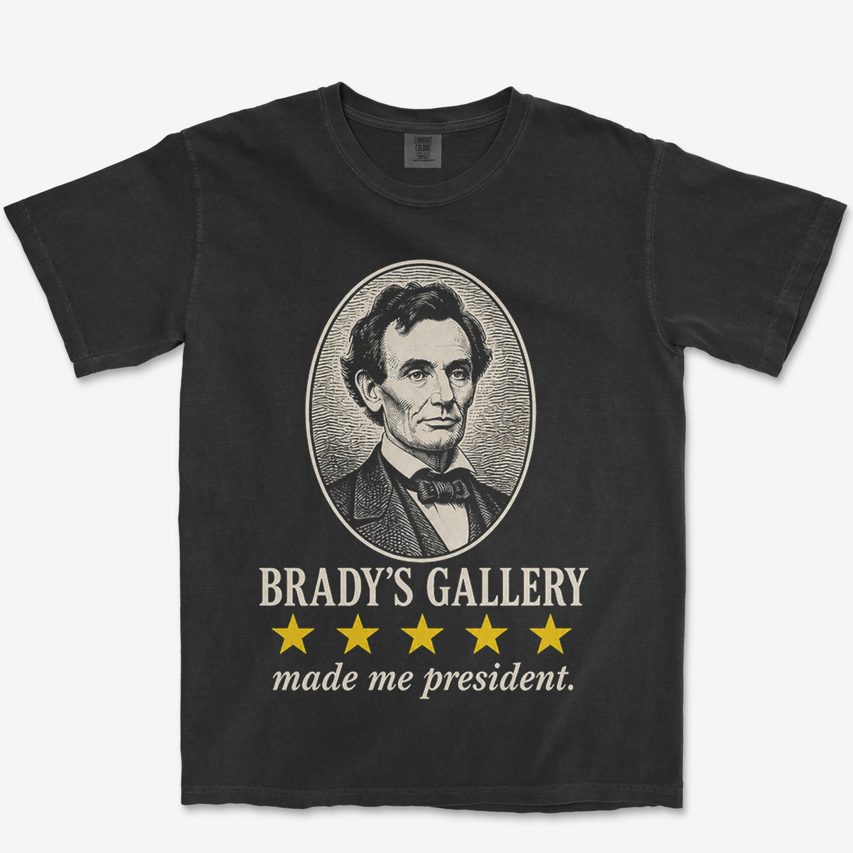 Brady's Gallery Made Me President Heavyweight Tee
