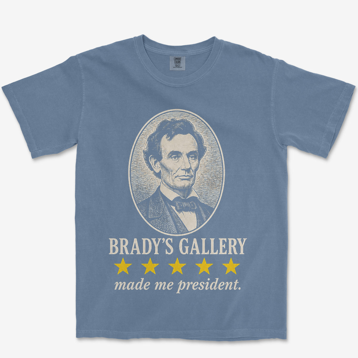 Brady's Gallery Made Me President Heavyweight Tee