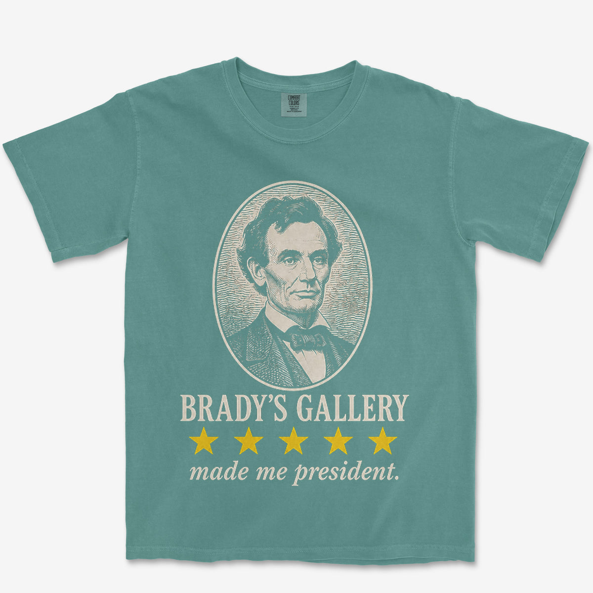 Brady's Gallery Made Me President Heavyweight Tee