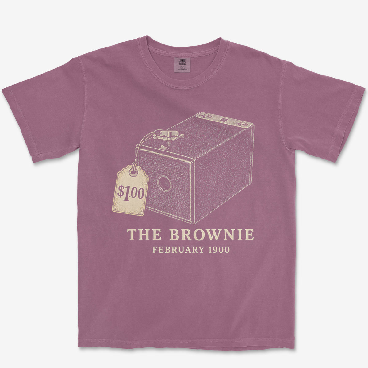 Brownie Camera February 1900 Heavyweight Tee