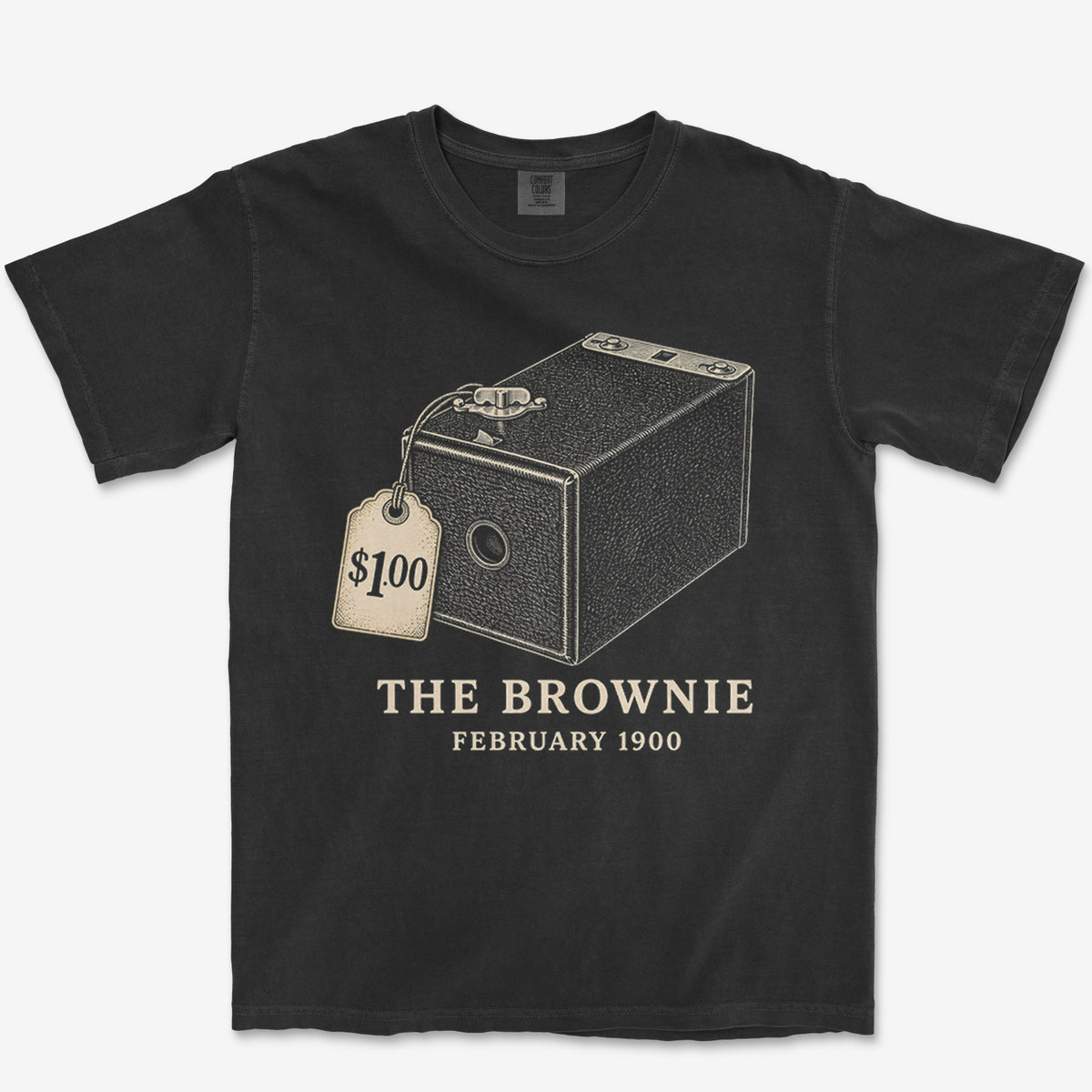 Brownie Camera February 1900 Heavyweight Tee
