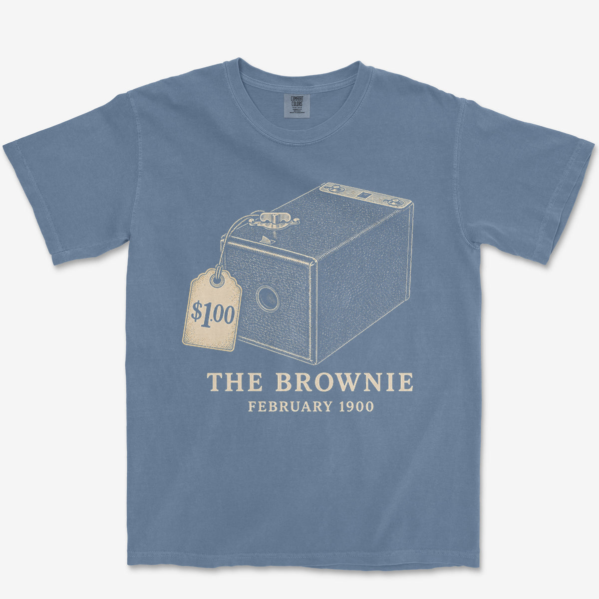 Brownie Camera February 1900 Heavyweight Tee