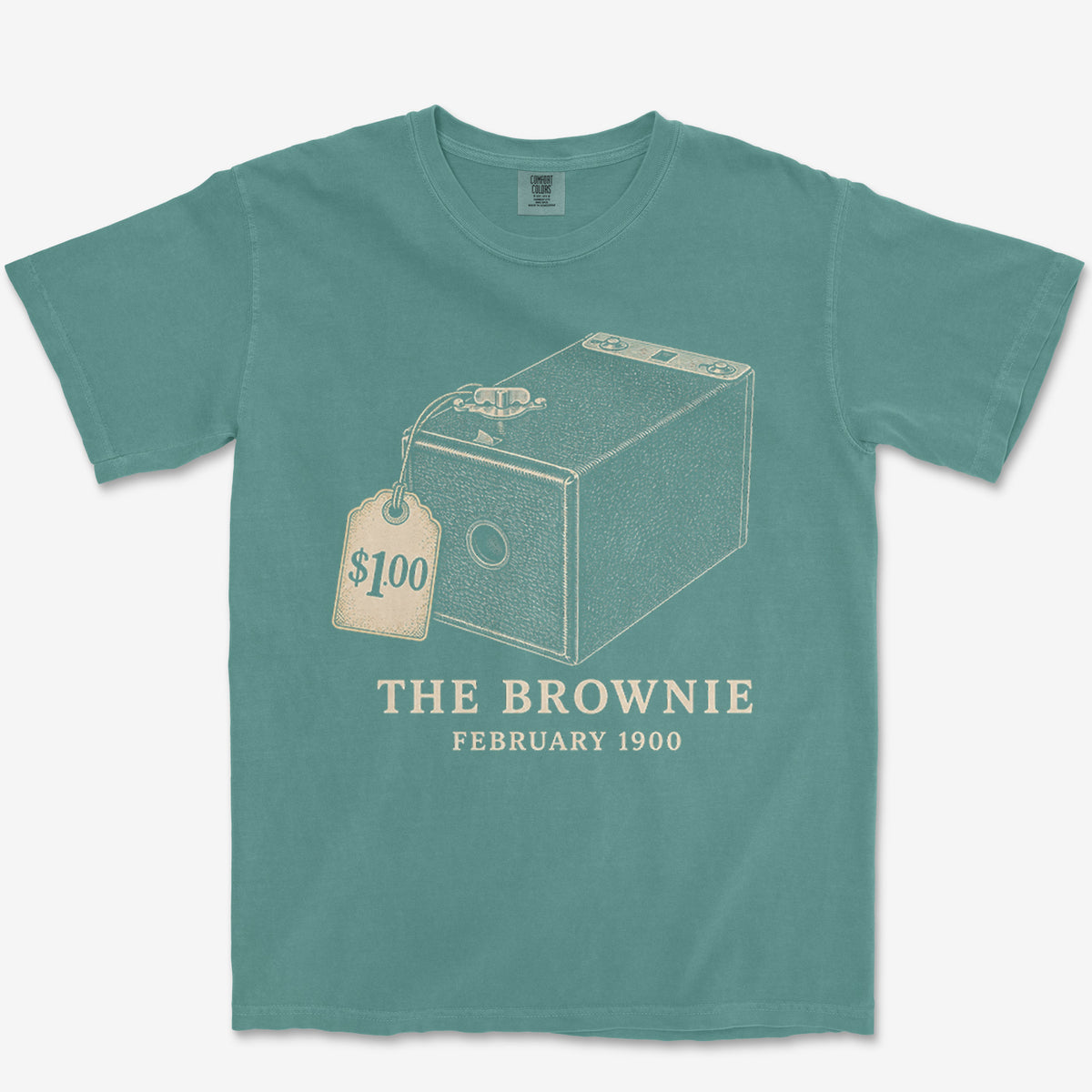 Brownie Camera February 1900 Heavyweight Tee