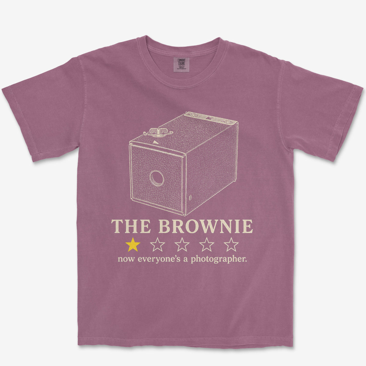 Brownie Camera One Star Heavyweight Tee