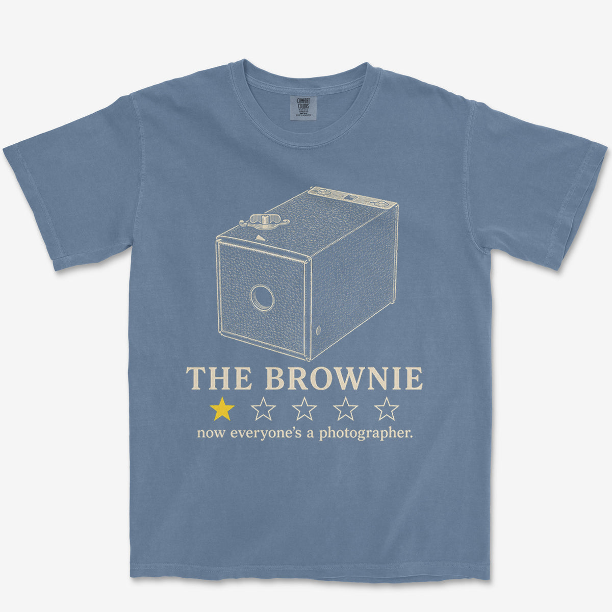 Brownie Camera One Star Heavyweight Tee
