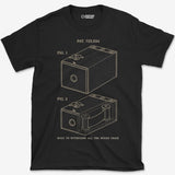 Brownie Camera Patent T-Shirt