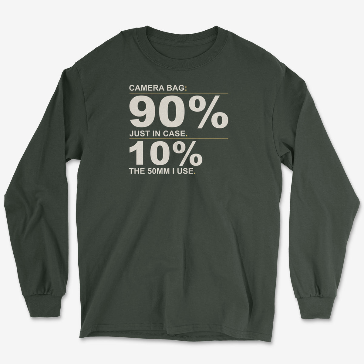 Camera Bag Long Sleeve Tee