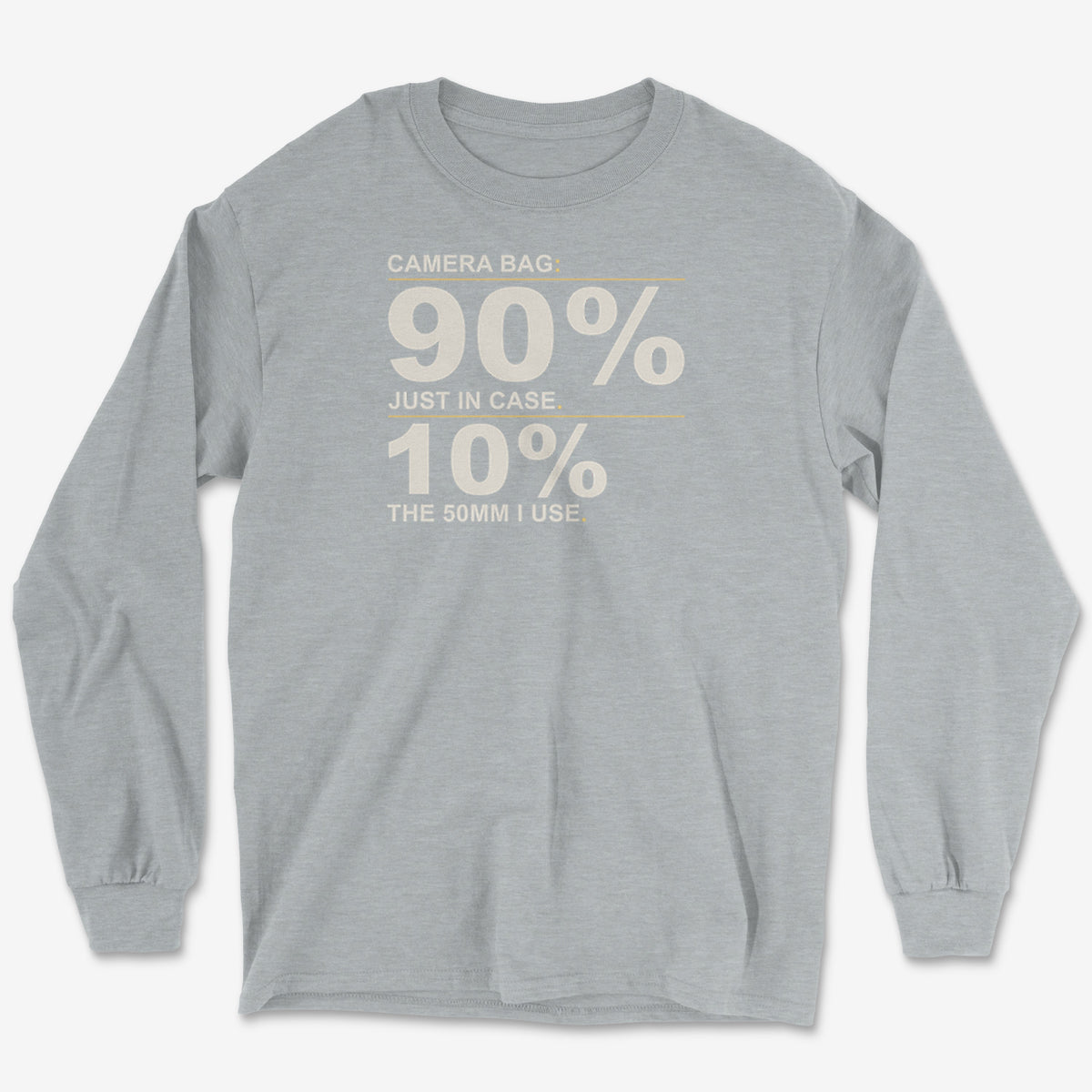 Camera Bag Long Sleeve Tee