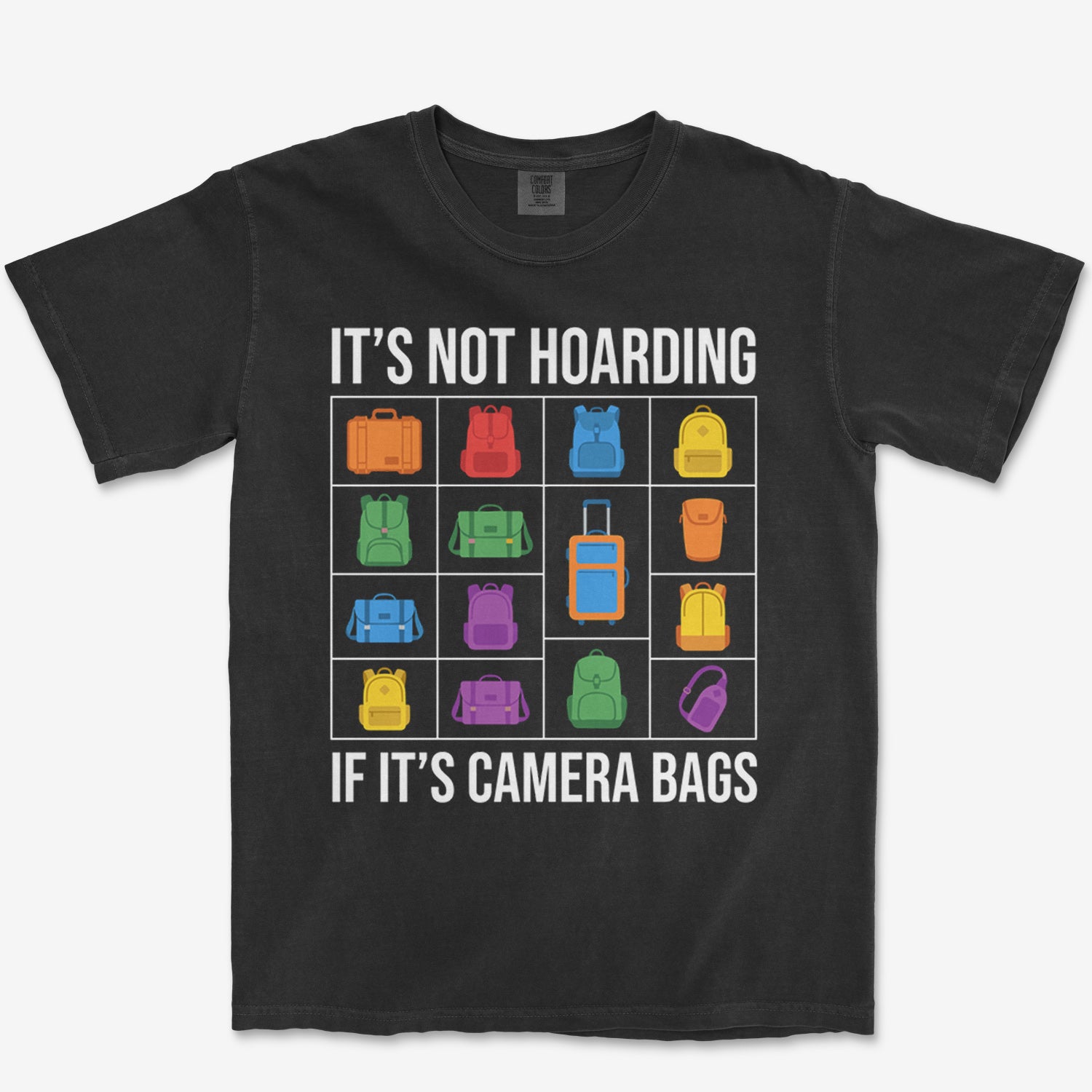 Camera Bags Hoarding Heavyweight Tee