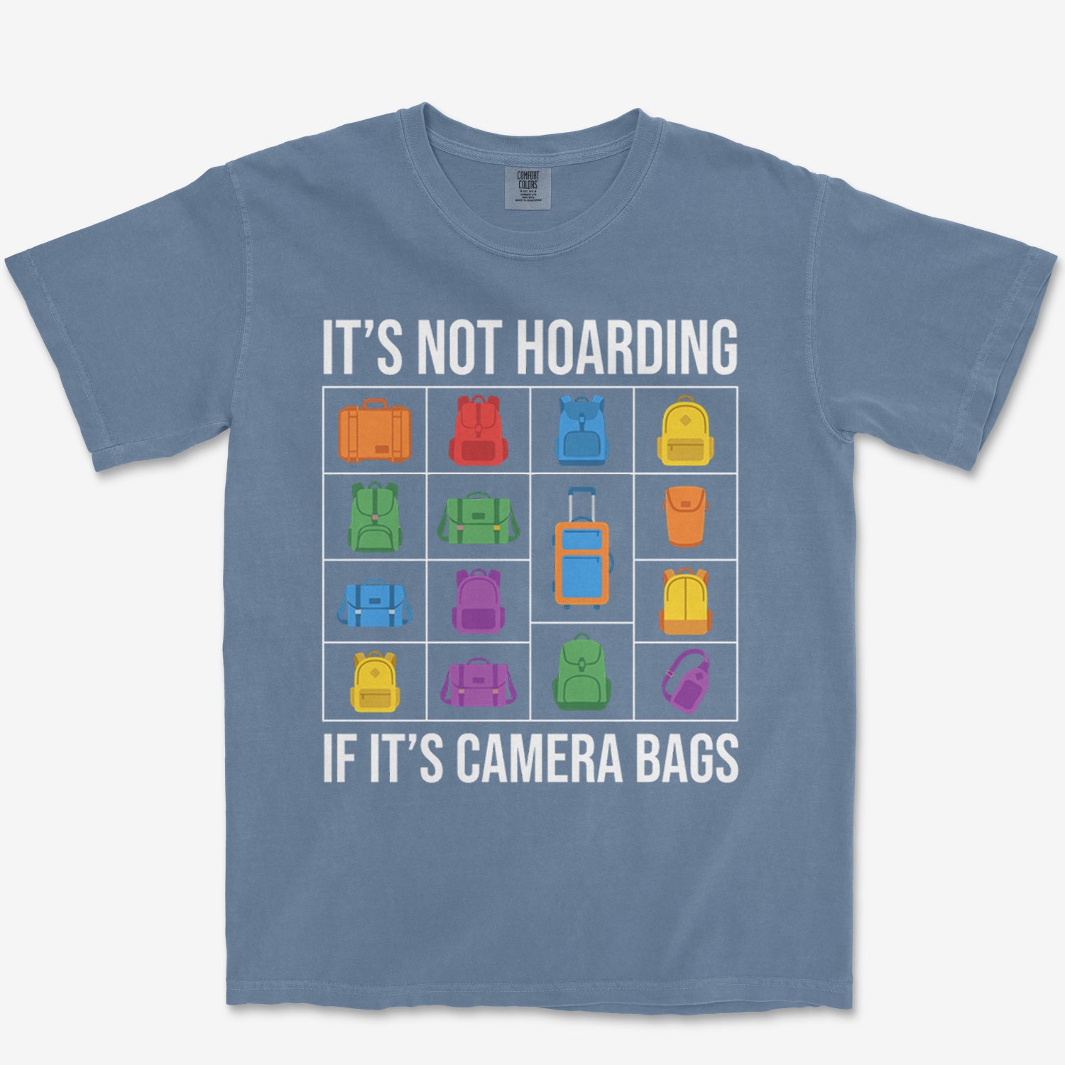 Camera Bags Hoarding Heavyweight Tee