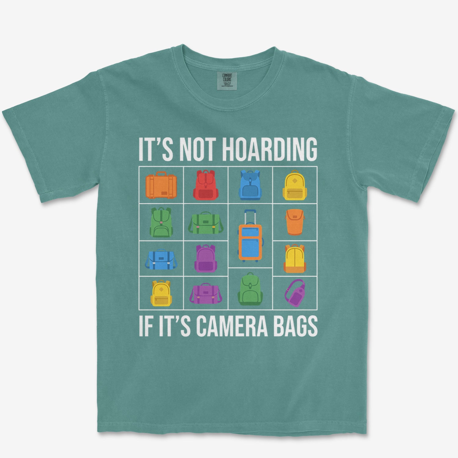 Camera Bags Hoarding Heavyweight Tee