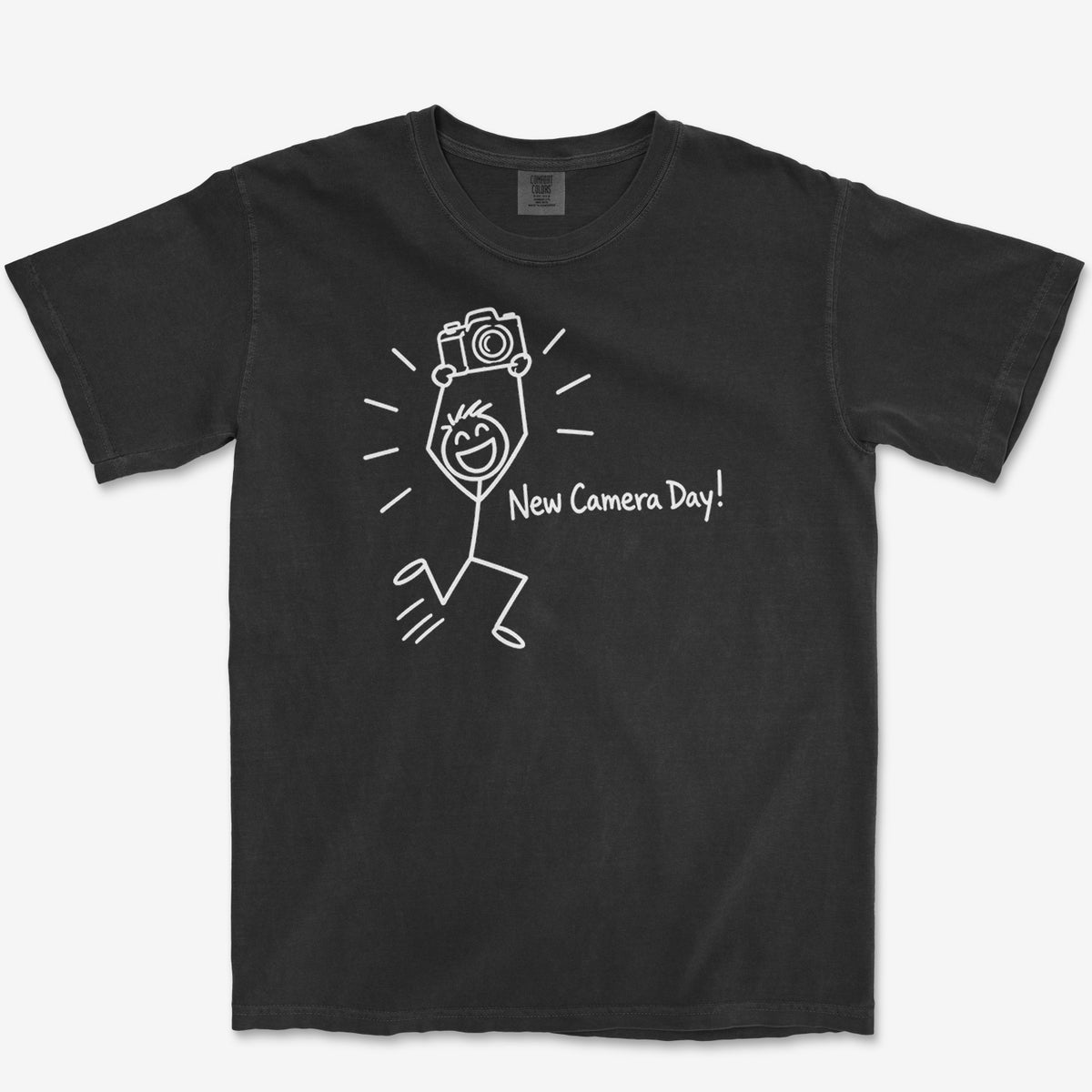 Camera Delivery Day Tee — black