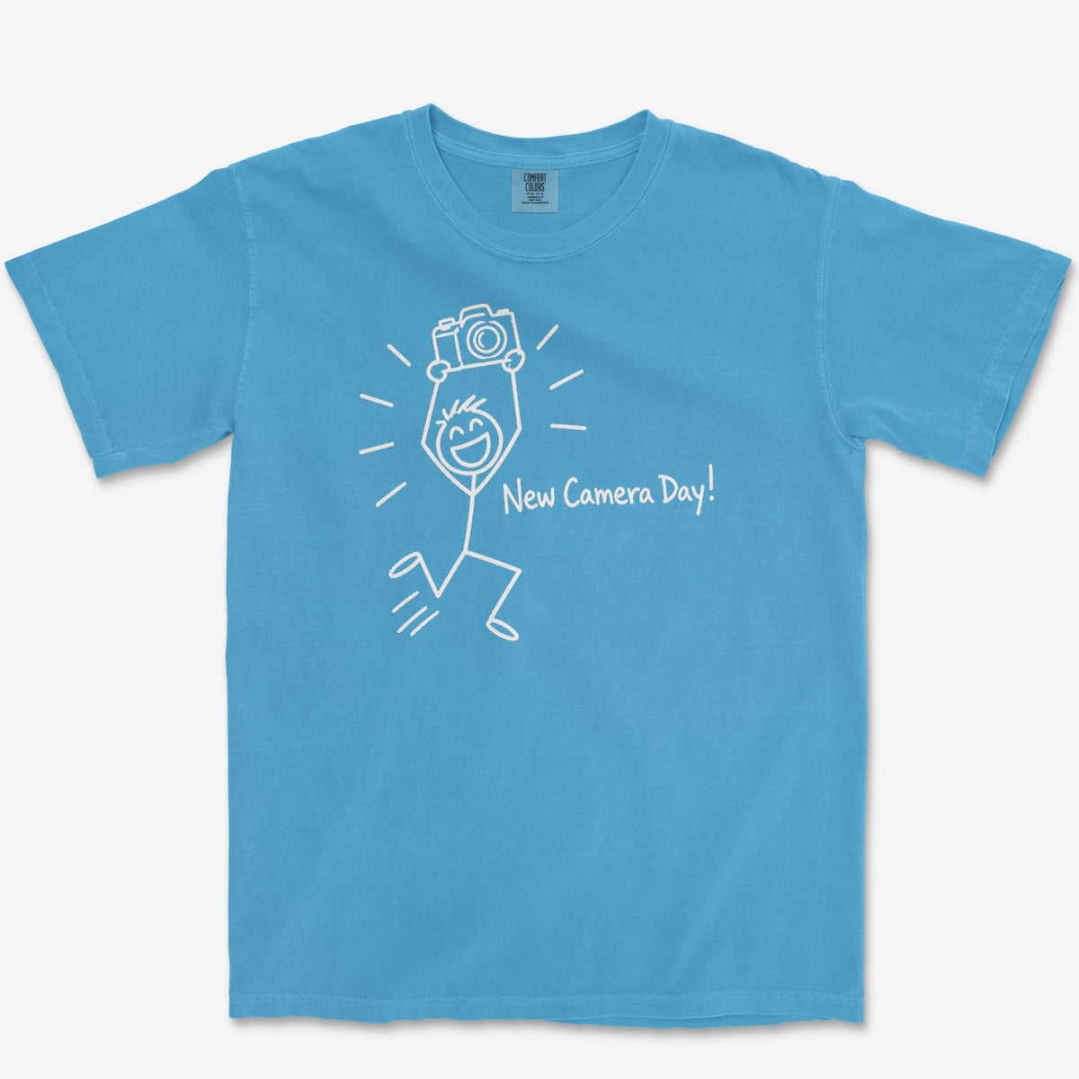 Camera Delivery Day Tee — royal caribe