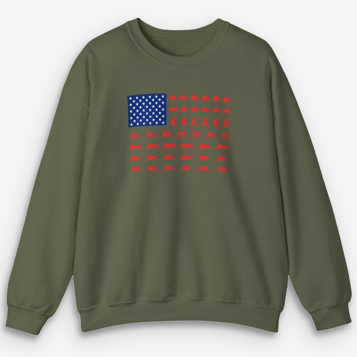 Camera Flag Sweatshirt