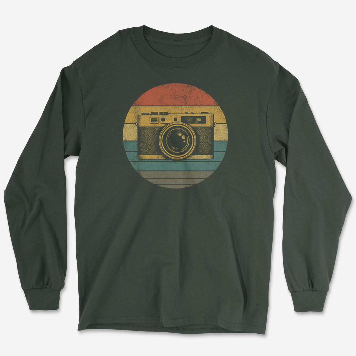 Camera Sunset Long Sleeve Tee