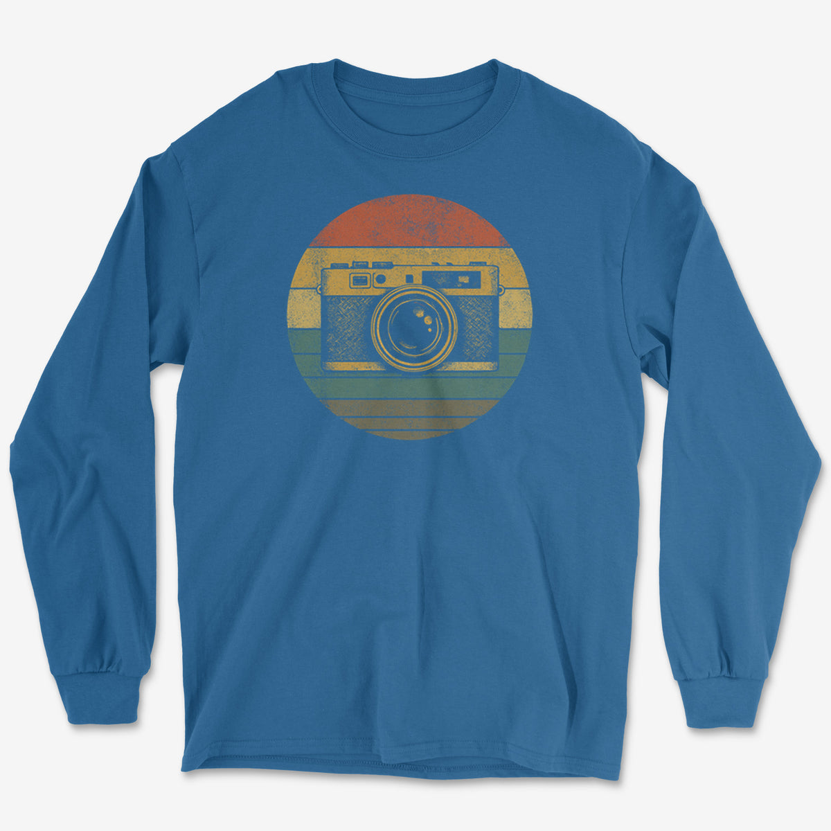 Camera Sunset Long Sleeve Tee