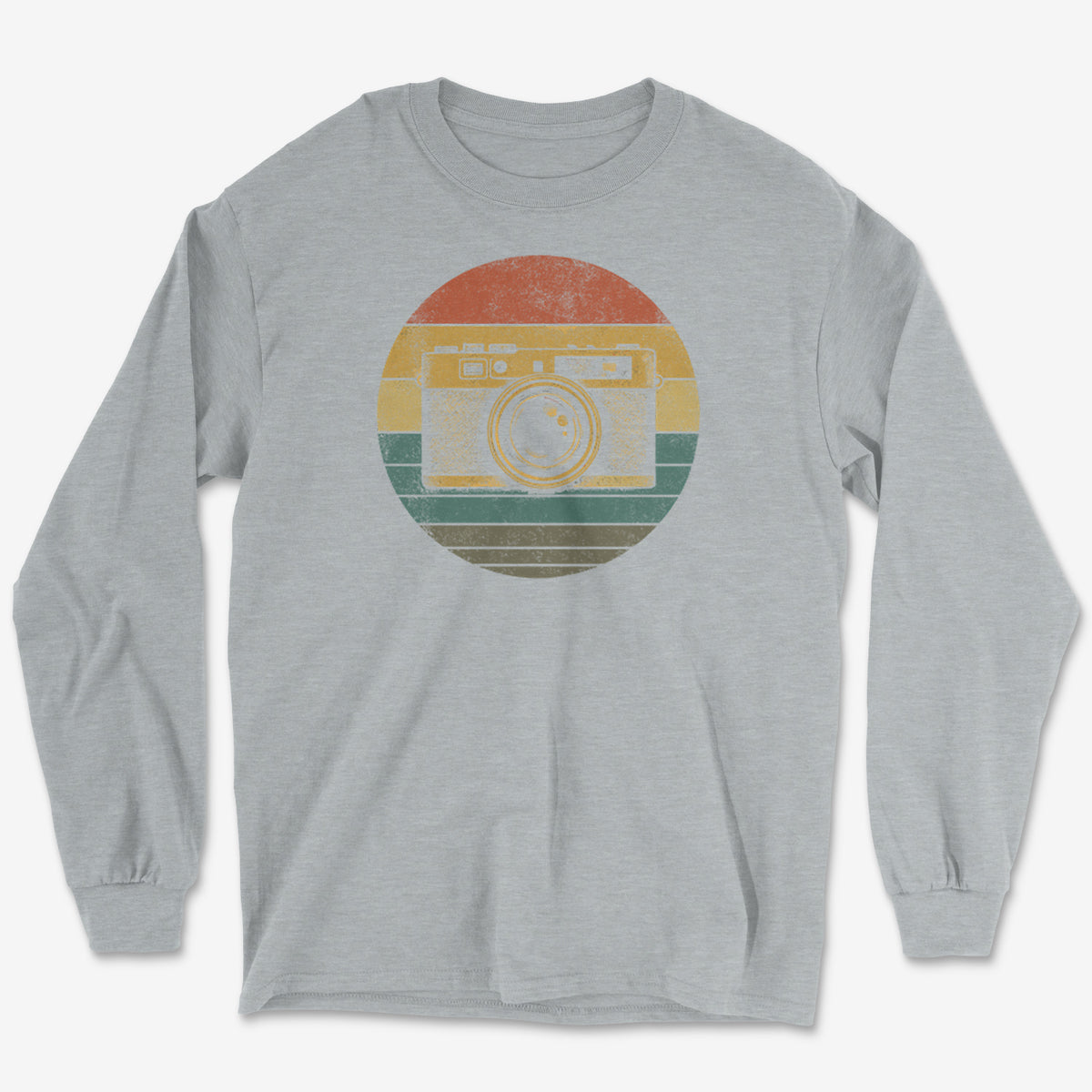 Camera Sunset Long Sleeve Tee