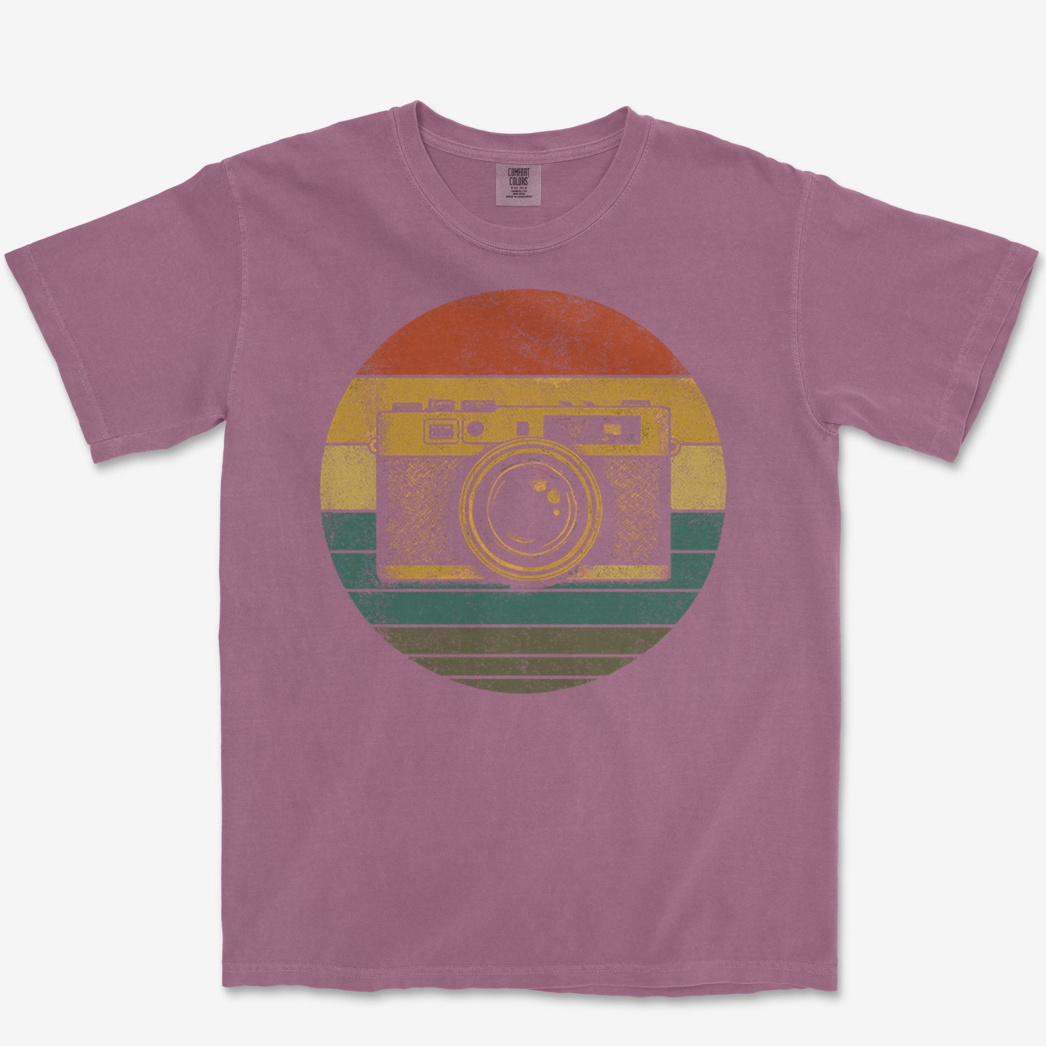 Camera Sunset Heavyweight Tee