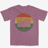 Camera Sunset Heavyweight Tee
