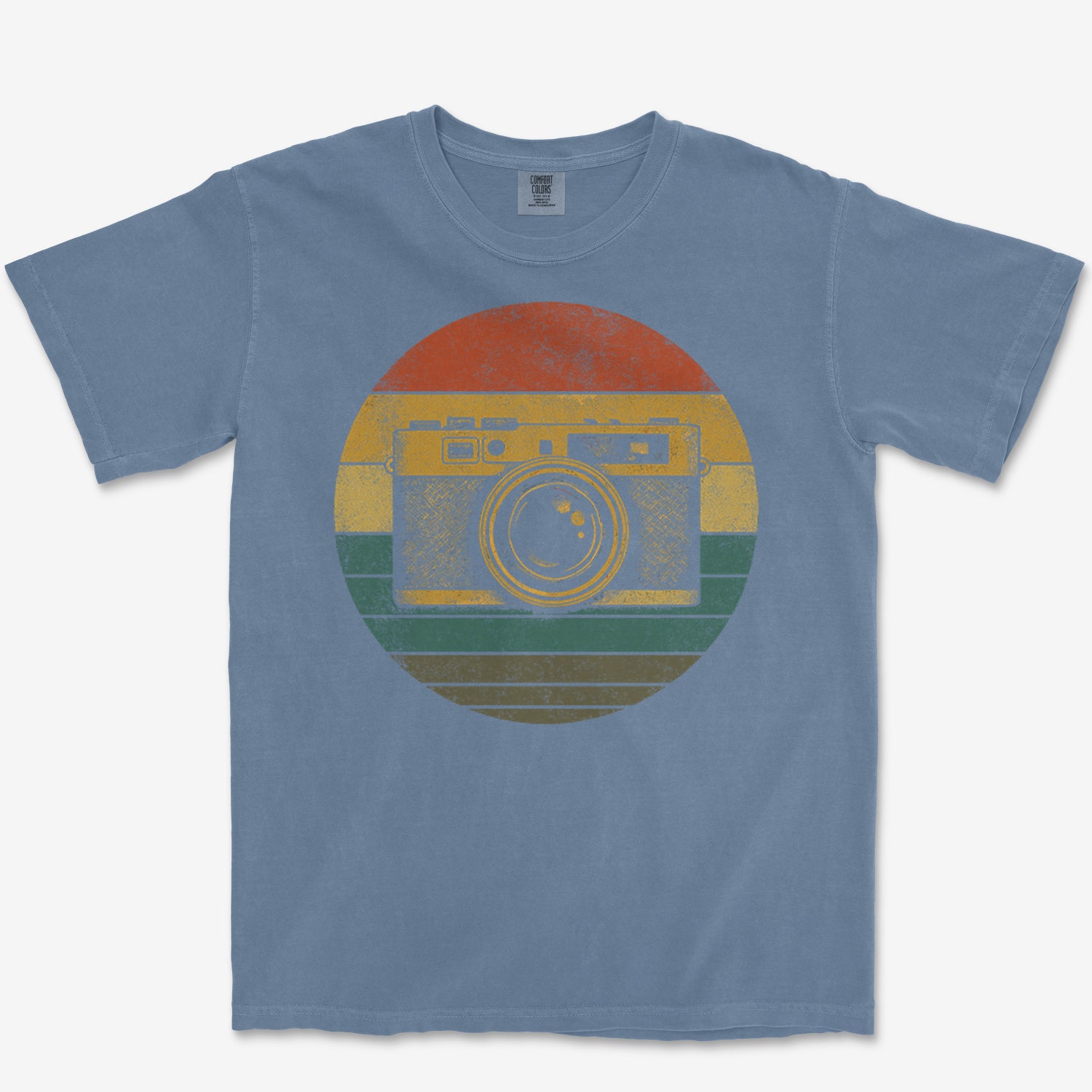 Camera Sunset Heavyweight Tee