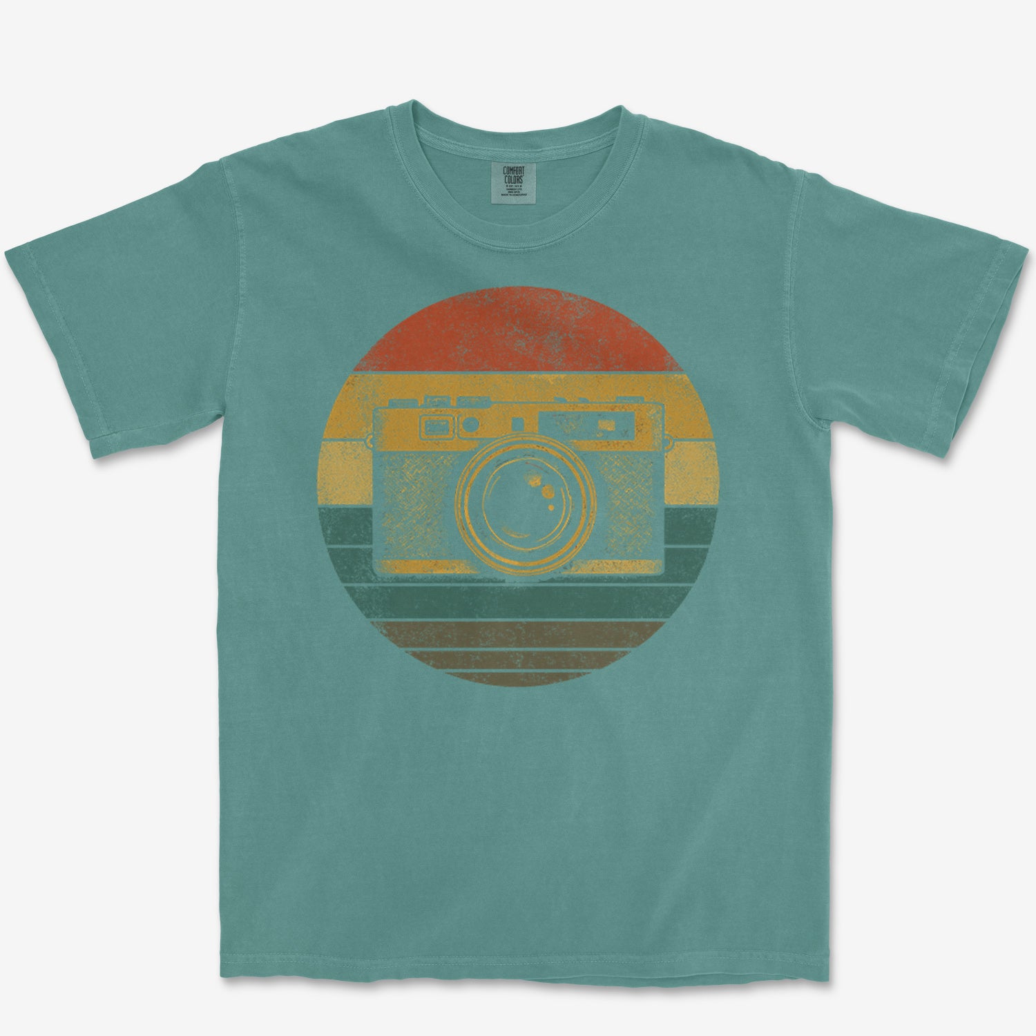Camera Sunset Heavyweight Tee