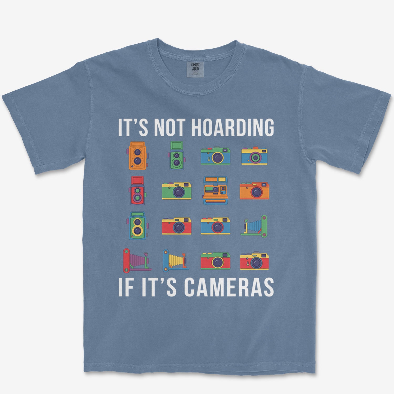 Cameras Hoarding Heavyweight Tee