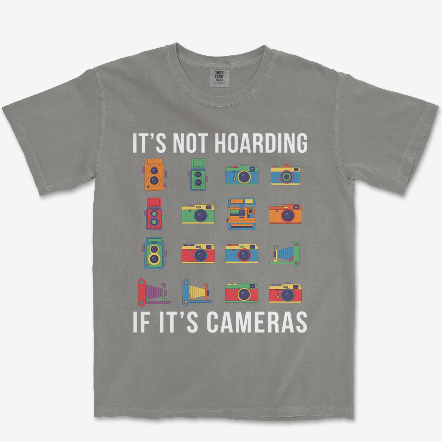 Cameras Hoarding Heavyweight Tee