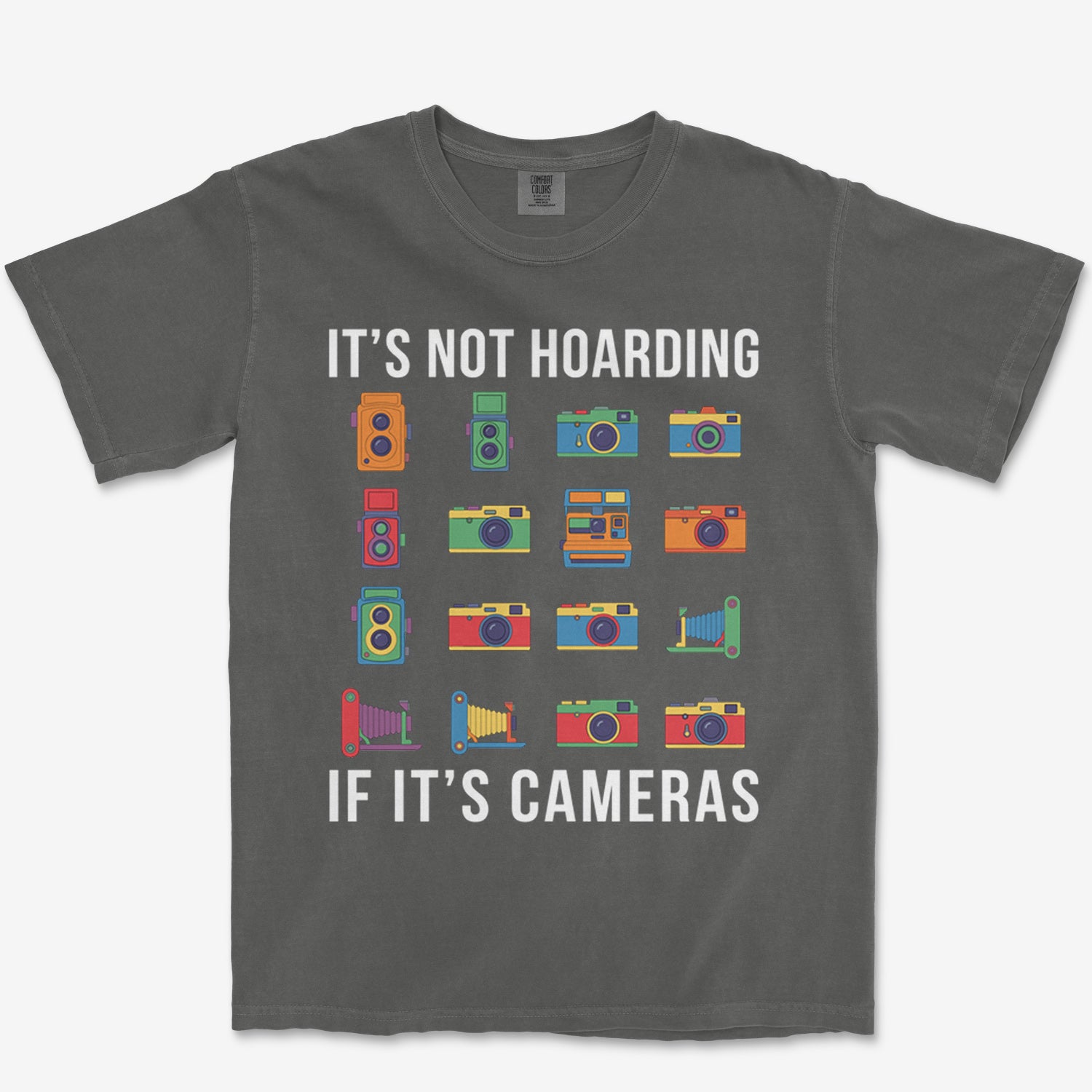 Cameras Hoarding Heavyweight Tee